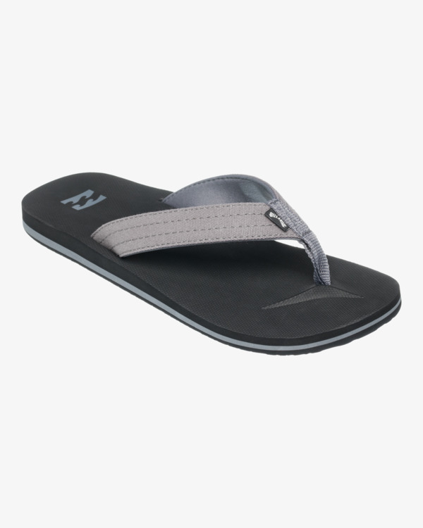 1 All Day Canvas - Teenslippers voor Heren Black EBYL100029 Billabong