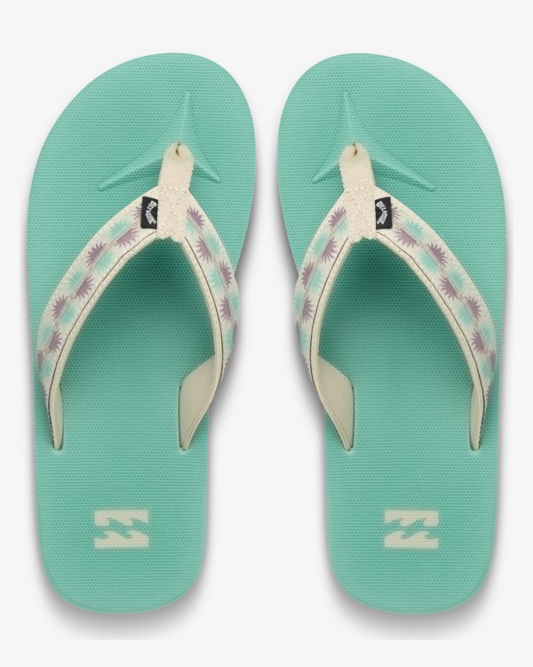 3 All Day Jacquard - Sandalen voor Heren Green EBYL100043 Billabong