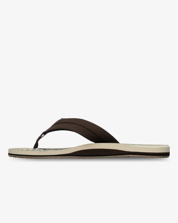 0 All Day Impact Print - Sandales pour Homme Beige EBYL100044 Billabong