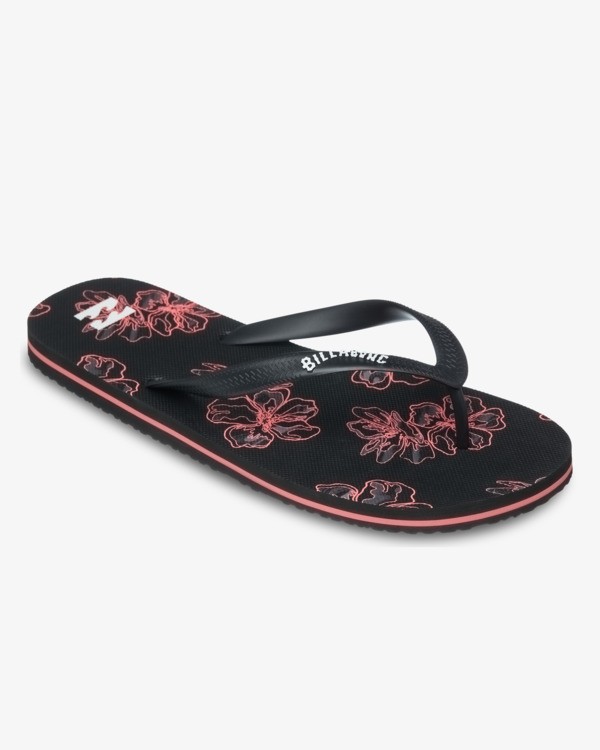 0 Tides - Chanclas para Hombre Negro EBYL100047 Billabong