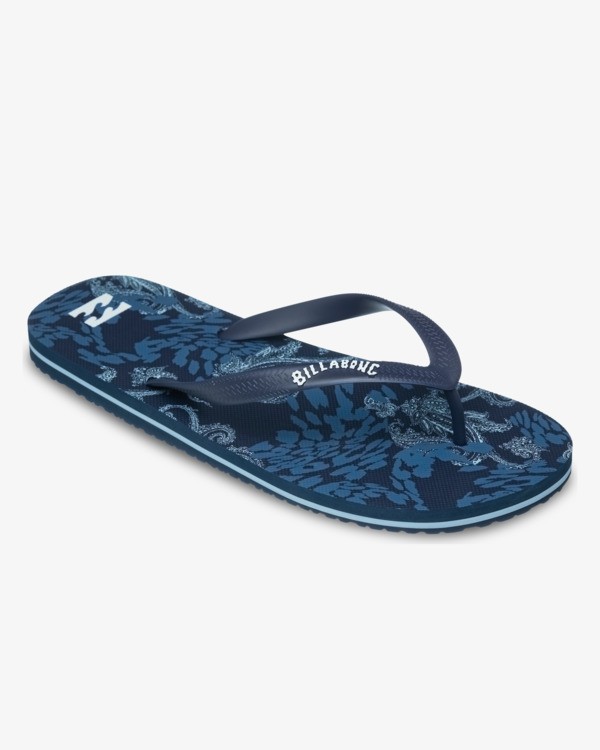 1 Tides - Chanclas para Hombre Azul EBYL100047 Billabong