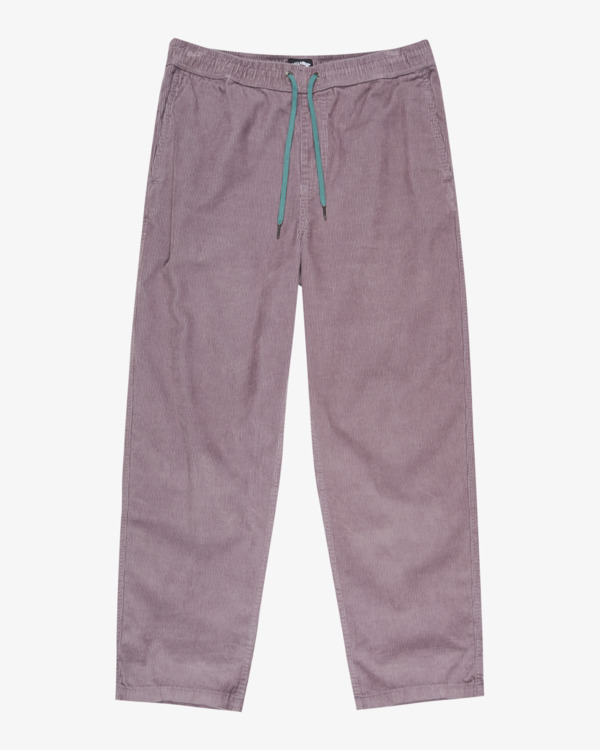 3 Larry - Pantalon à taille élastique pour Homme Gris EBYNP00111 Billabong