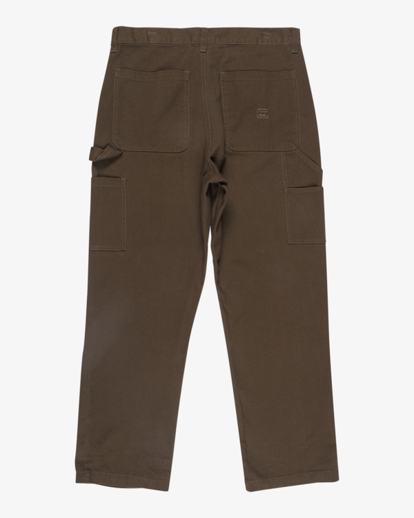 4 Bad Dog Workwear - Jeans d'inspiration Workwear pour Homme Marron EBYNP00114 Billabong