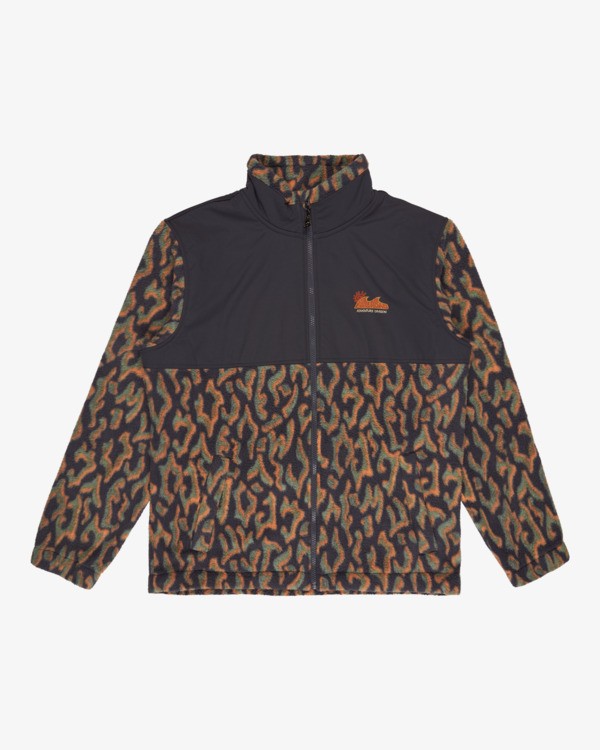 6 Boundary Re-Issue - Polaire demi-zip pour Homme Noir EBYPF03001 Billabong