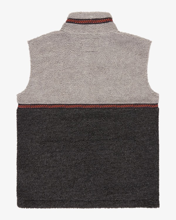 7 Tombstone - Polar con media cremallera para hombre Negro EBYPF03002 Billabong