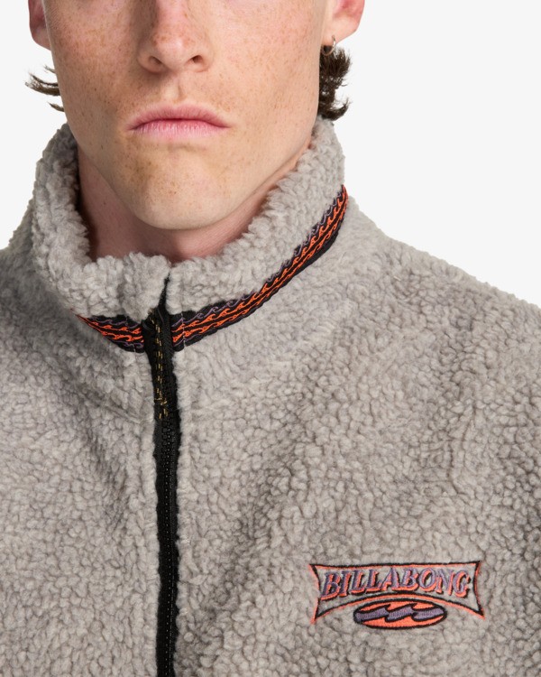 4 Tombstone - Polar con media cremallera para hombre Negro EBYPF03002 Billabong