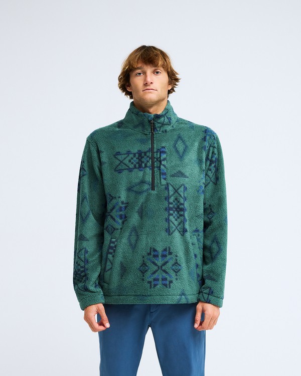 0 Boundary Mock Neck Verde EBYPF03003 Billabong