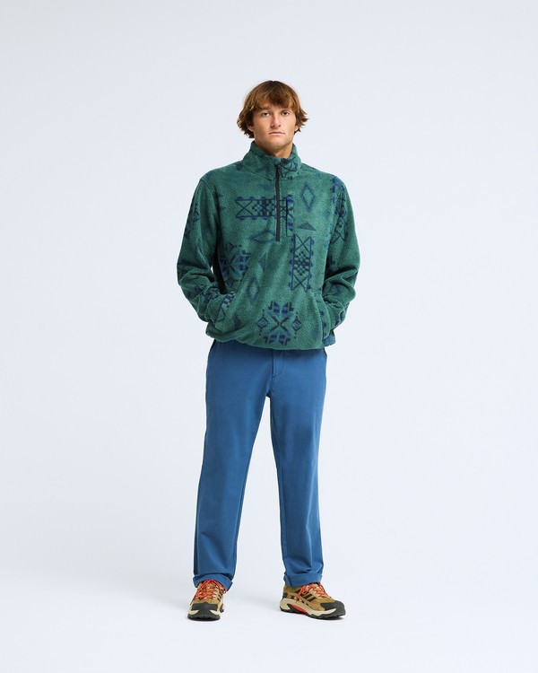 1 Boundary Mock Neck Verde EBYPF03003 Billabong