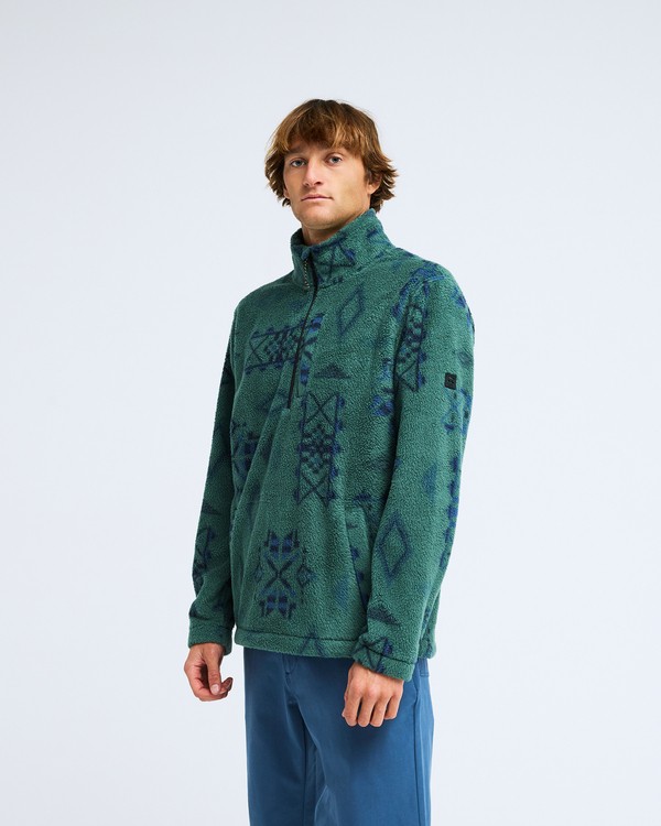 3 Boundary Mock Neck Verde EBYPF03003 Billabong
