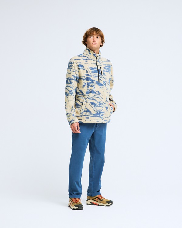 1 Boundary Mock Neck Beige EBYPF03003 Billabong