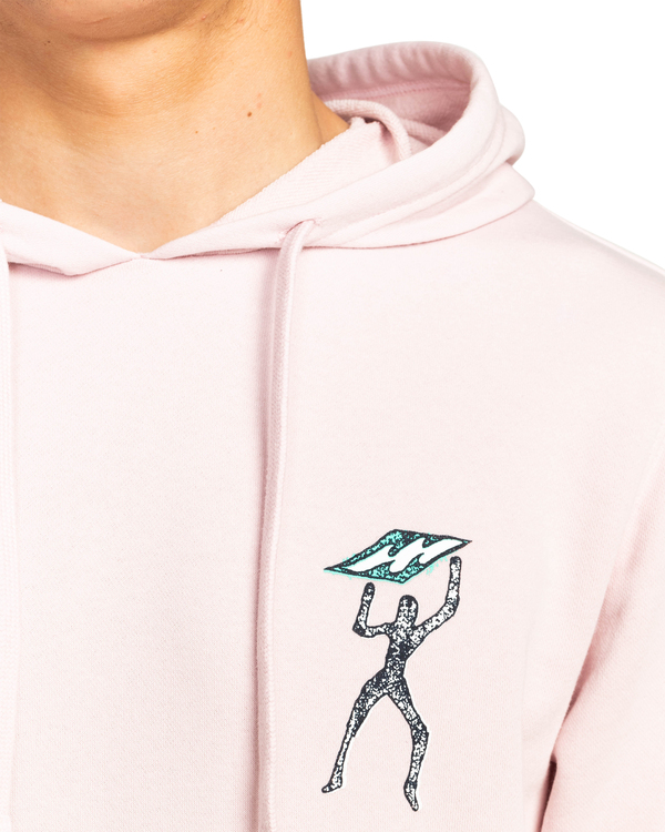 4 Spiral - Kapuzenpulli für Männer Rosa EBYSF00102 Billabong
