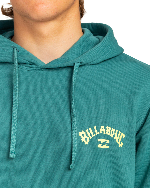 3 Arch Wave - Hoodie for Men Green EBYSF00105 Billabong