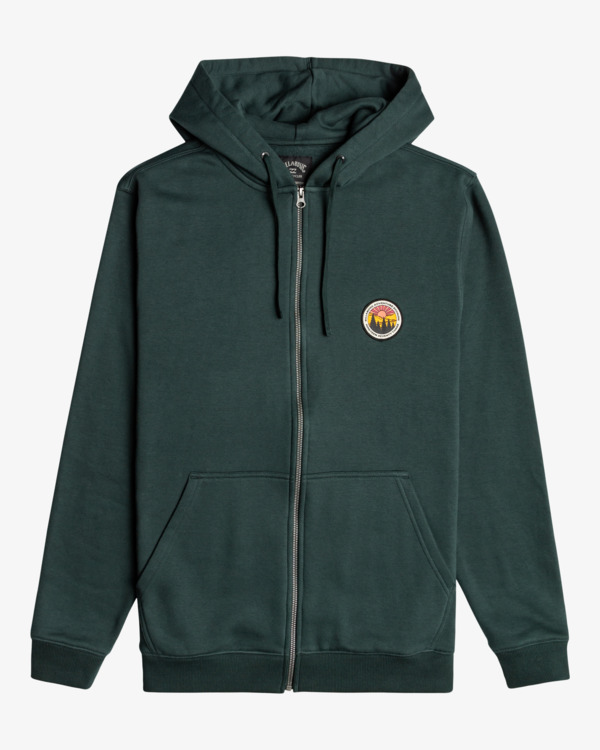6 A/Div Walled - Kapuzenpulli für Männer Grün EBYSF00140 Billabong