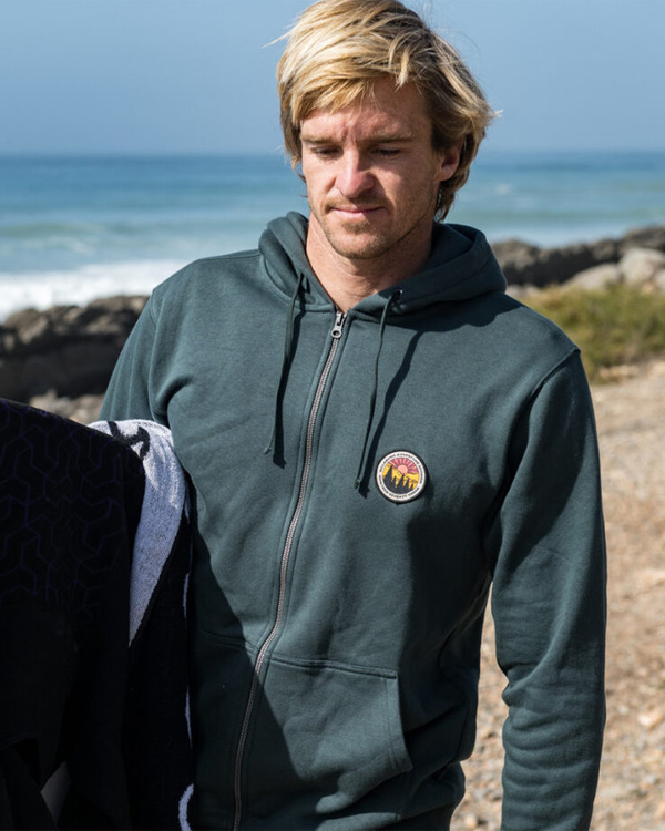 0 A/Div Walled - Kapuzenpulli für Männer Grün EBYSF00140 Billabong