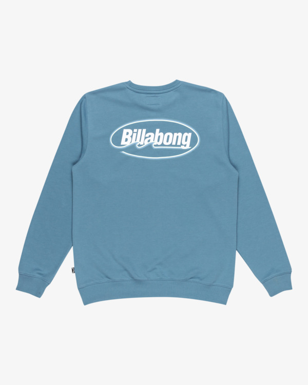 6 Foundation Cr - Sweater voor Heren Blue EBYSF00162 Billabong