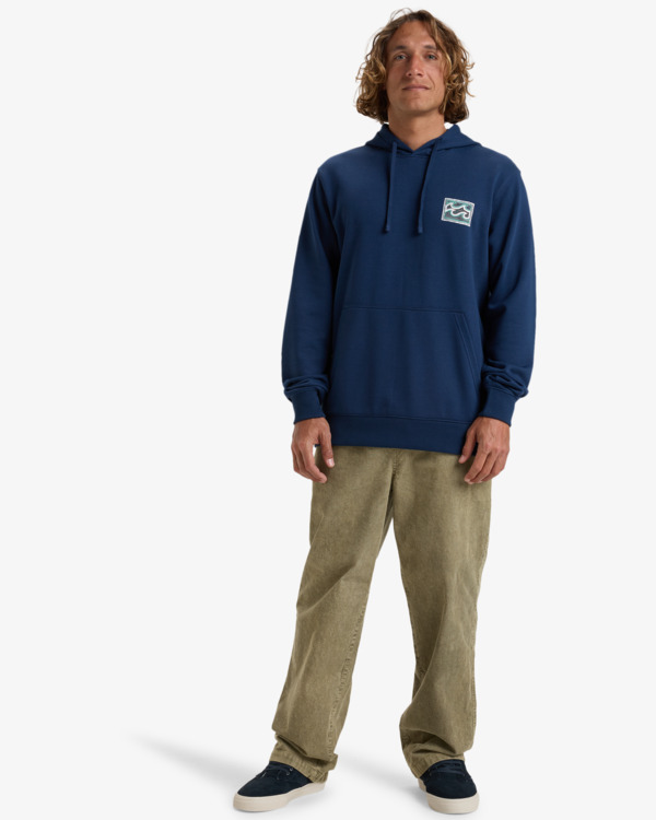 1 Foundation Po - Hoody voor Heren Blue EBYSF00163 Billabong