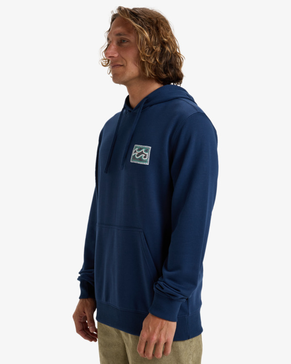 3 Foundation Po - Hoody voor Heren Blue EBYSF00163 Billabong