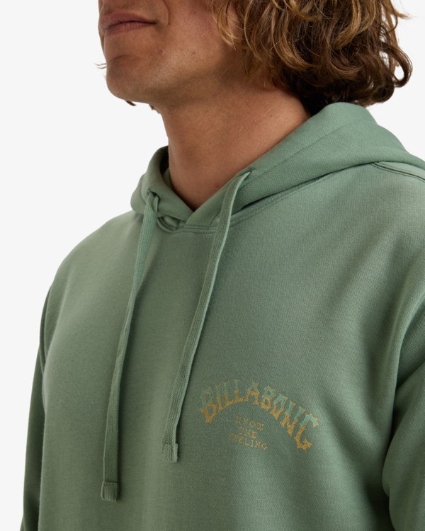 5 Foundation Po - Sweat à capuche pour Homme Vert EBYSF00163 Billabong