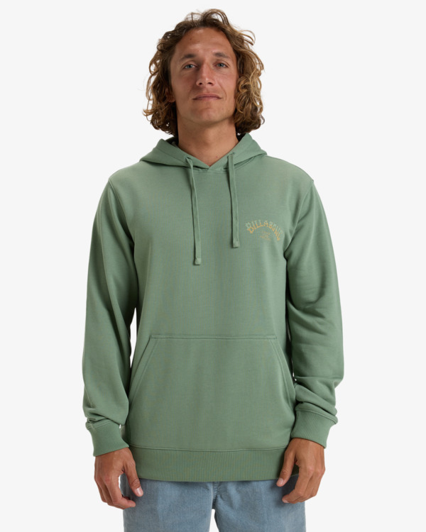 0 Foundation Po - Pullover con cappuccio da Uomo Green EBYSF00163 Billabong