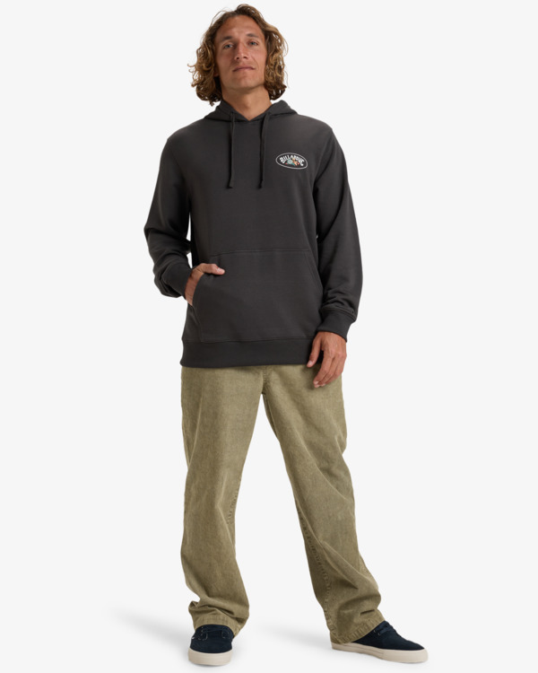 1 Foundation Po - Pullover con cappuccio da Uomo Black EBYSF00163 Billabong