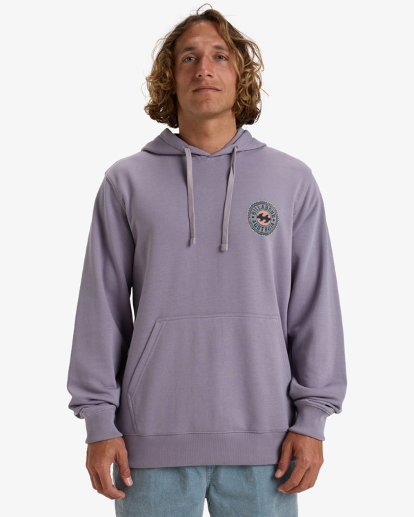 1 Foundation Po - Hoody voor Heren Purple EBYSF00163 Billabong