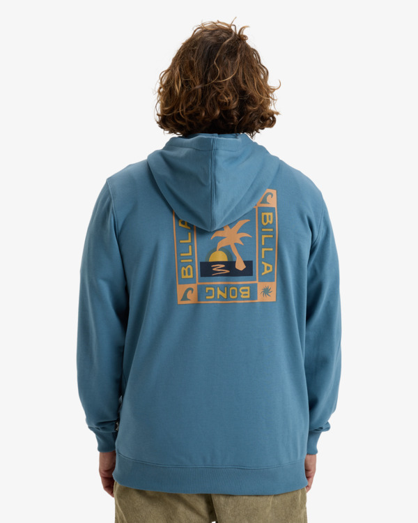 3 Foundation Zh - Hoody voor Heren Blue EBYSF00165 Billabong