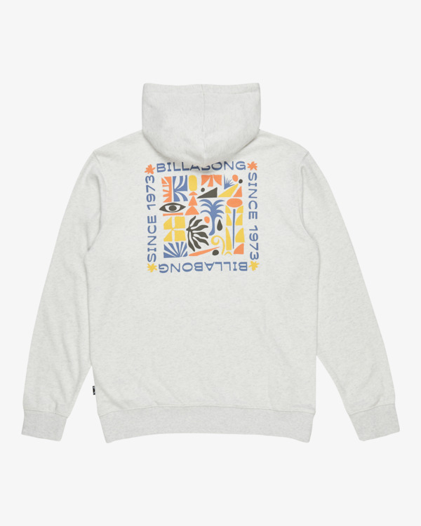 1 Foundation Po - Pullover Hoodie for Men White EBYSF00169 Billabong