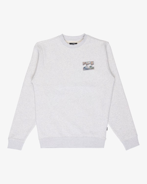 0 Foundation Cr - Sweatshirt for Men Grey EBYSF00170 Billabong
