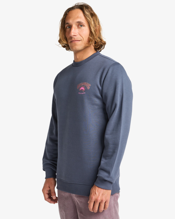 3 Foundation Cr - Sweatshirt for Men Black EBYSF00170 Billabong