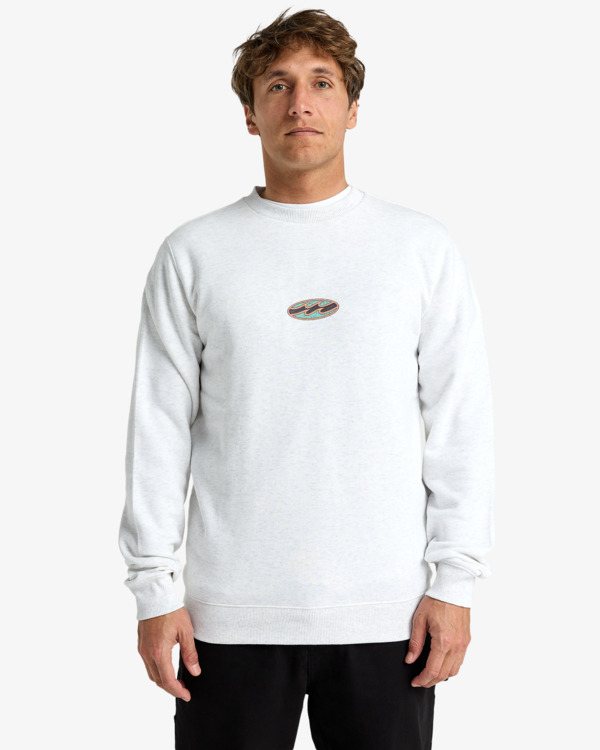 0 Foundation Cr - Sweatshirt for Men White EBYSF00170 Billabong