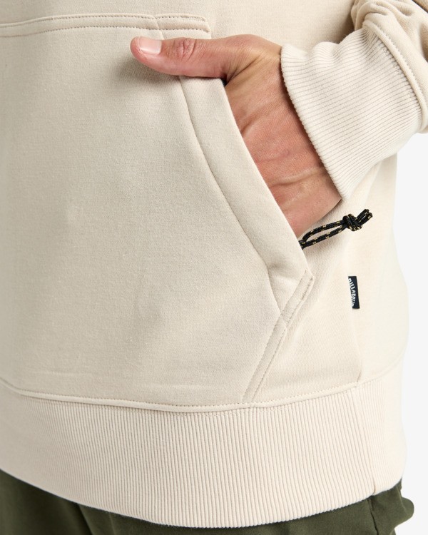 6 Compass Po - Sweatshirt für Männer Beige EBYSF00173 Billabong