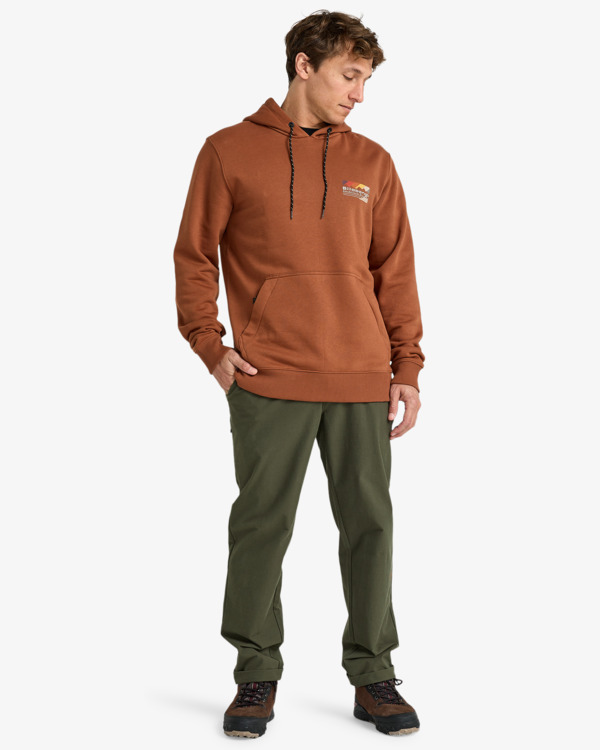 1 Compass Po - Sweatshirt für Männer Braun EBYSF00173 Billabong