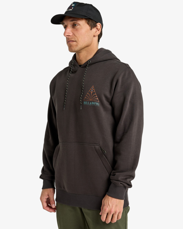 3 Floating Po - Felpa da Uomo Black EBYSF00174 Billabong