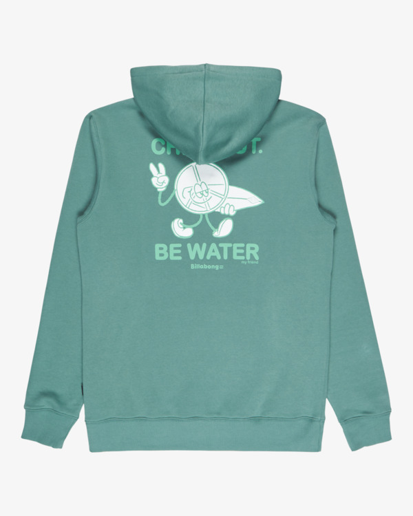 8 Foundation Po - Sudadera con capucha para hombre Azul EBYSF00175 Billabong