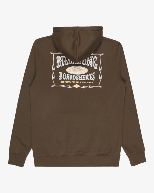 6 Foundation Po - Hoodie for Men Brown EBYSF00175 Billabong