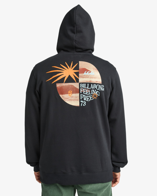 2 Foundation Po - Kapuzenpulli für Männer Schwarz EBYSF00175 Billabong