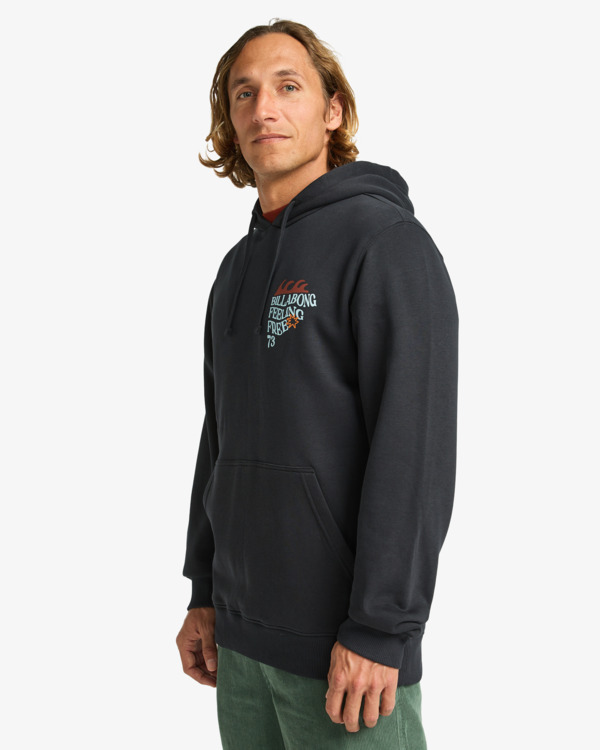 3 Foundation Po - Kapuzenpulli für Männer Schwarz EBYSF00175 Billabong