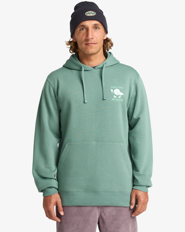 0 Foundation Po - Sudadera con capucha para hombre Azul EBYSF00175 Billabong