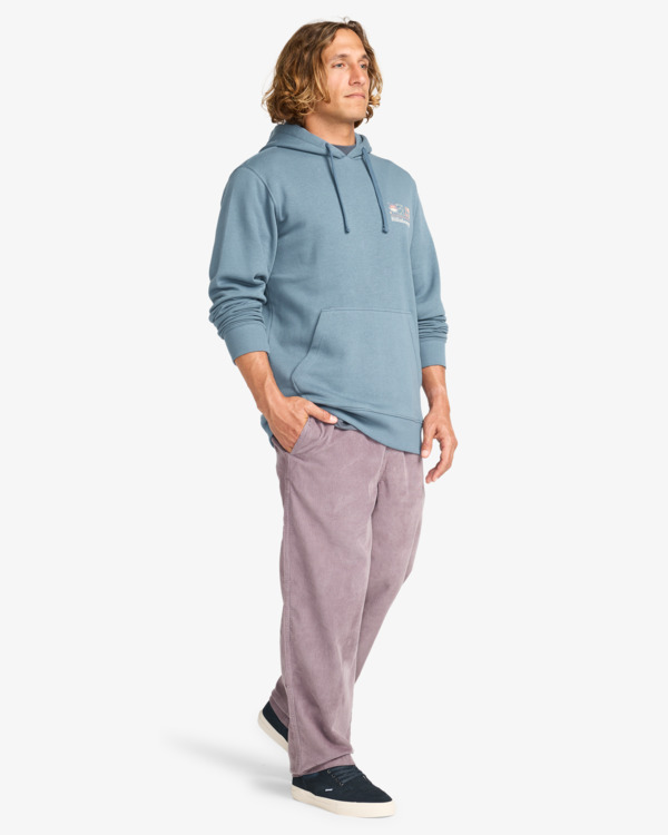 1 Foundation Po - Hoodie for Men Blue EBYSF00175 Billabong