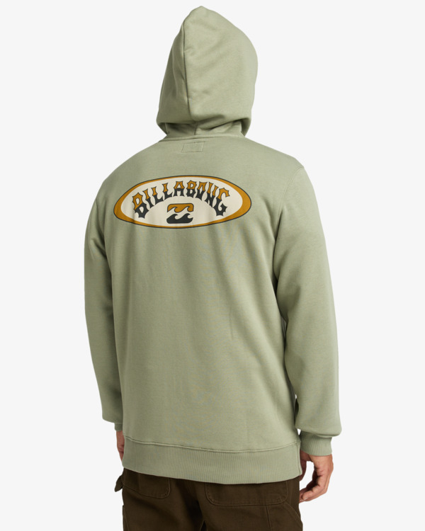 2 Foundation Po - Hoodie for Men Green EBYSF00175 Billabong