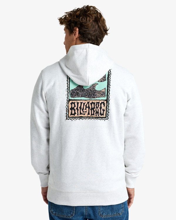 3 Foundation Po - Hoodie for Men White EBYSF00175 Billabong