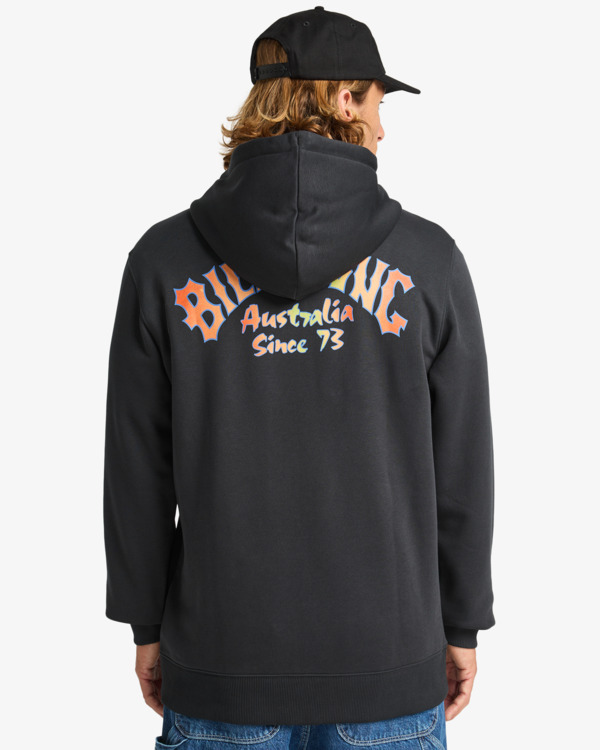 2 Foundation - Sudadera con capucha para hombre Negro EBYSF00177 Billabong
