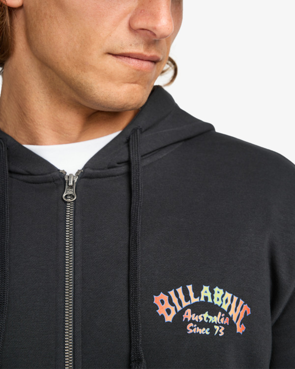 4 Foundation - Sudadera con capucha para hombre Negro EBYSF00177 Billabong