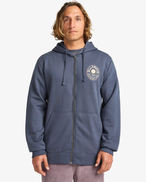 0 Foundation - Sudadera con capucha para hombre Negro EBYSF00177 Billabong