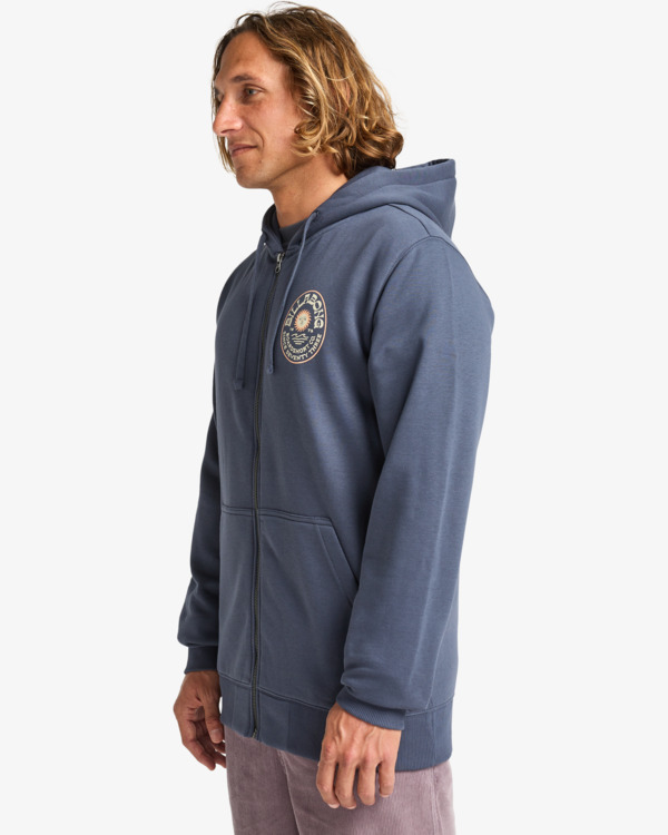 3 Foundation - Sudadera con capucha para hombre Negro EBYSF00177 Billabong