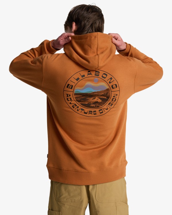 2 Compass - Sweatshirt for Men Brown EBYSF00182 Billabong