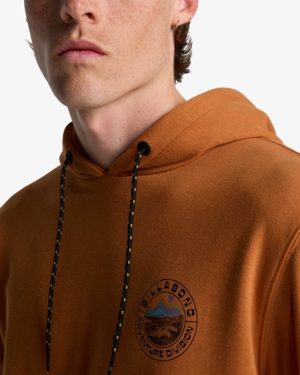 4 Compass - Sweatshirt for Men Brown EBYSF00182 Billabong