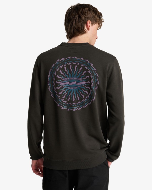 2 Foundation - Sweater voor Heren Black EBYSF00183 Billabong