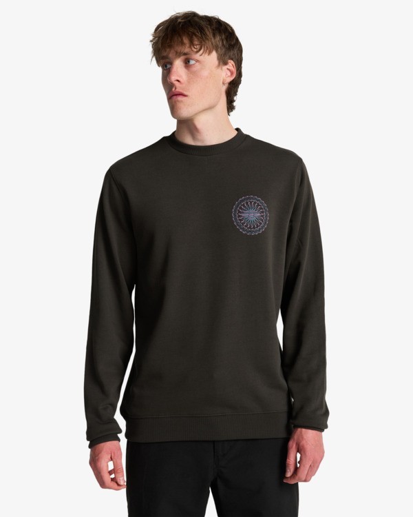 0 Foundation - Sweater voor Heren Black EBYSF00183 Billabong