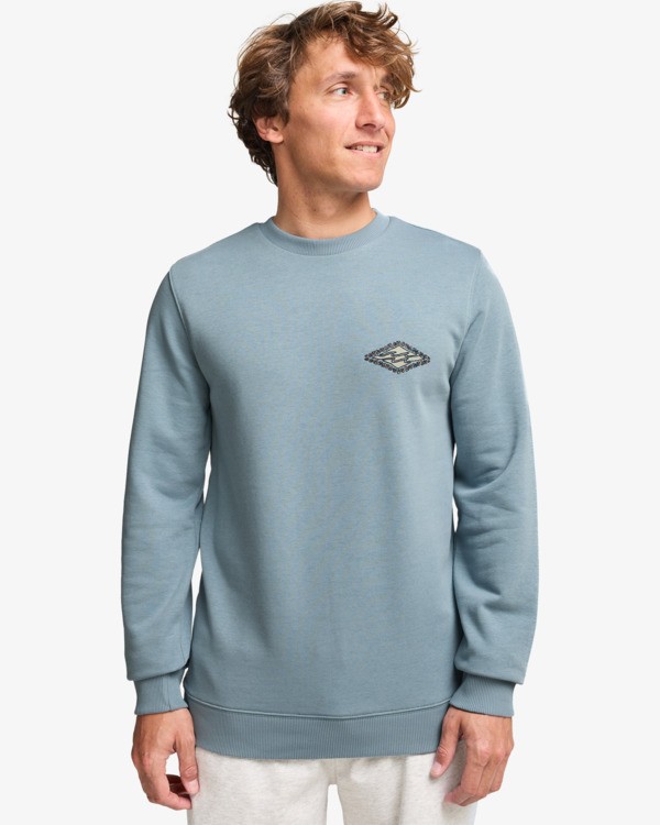 0 Foundation - Sweater voor Heren Blue EBYSF00183 Billabong